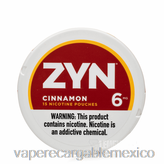 Vape Recargable Zyn Bolsas De Nicotina - Canela 6 Mg